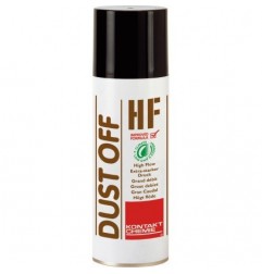 DUST OFF HF: Gas seco a presión. Soplador de polvo. Bajo GWP. No inflamable. Alto flujo. Producto base HFO.