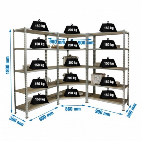 PACK MADERCLICK CORNER 5/300 +2 MADER 5/300 GA/MAD
