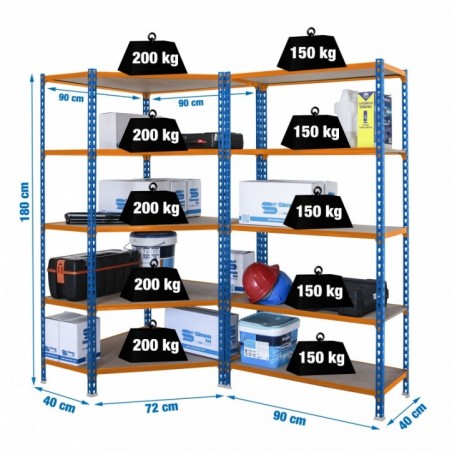PACK MADERCLICK CORNER 5/400 + MADER 5/400 AZ/N/MA