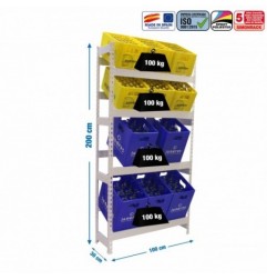 SIMONBOTTLE 4-2000X1000X300 BLANCO