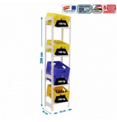 SIMONBOTTLE 4-2000X400X300 BLANCO