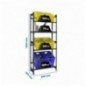 SIMONBOTTLE SHELF 3-1- 1800X800X300 ANTR/ANTR