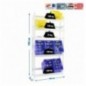SIMONBOTTLE SHELF 4-1 - 2000X1000X300 BCO/BCO
