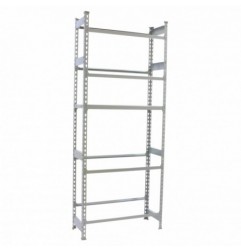 SIMONBOTTLE SHELF 4-1 - 2000X800X300 GRIS/GRIS
