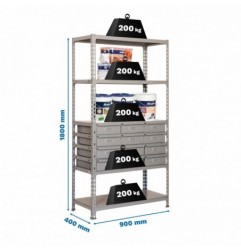 SIMONBOX 8/400-12 GRIS