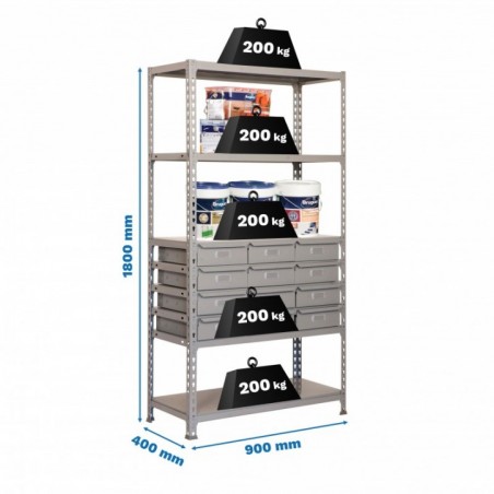 SIMONBOX 8/400-12 GRIS