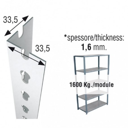 PERFIL SCLICK P/35 1500 BLANCO