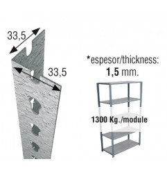 PERFIL SCLICK P/35 3500 GALVA