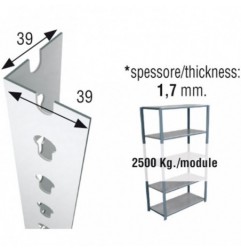 PERFIL SCLICK P/40 3000 BLANCO