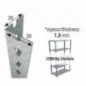 PERFIL SCLICK P/40 4000 GALVA