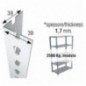 PERFIL SCLICK P/40 900 BLANCO