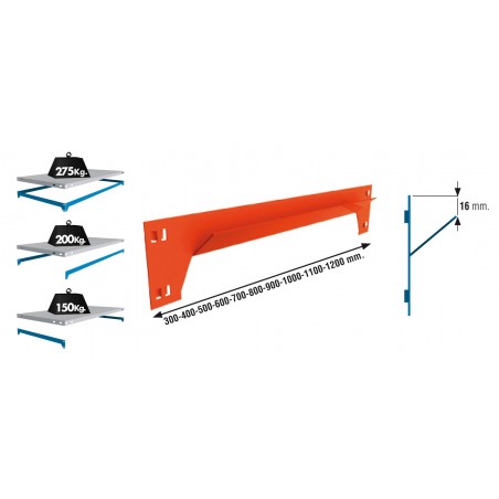 LARGUERO SCLICK 1100 NARANJA