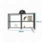 PACK OFFICLICK 3/300 METAL I+A ANTRACITA/GALVA