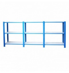 PACK OFFICLICK 3/300 METAL I+A+A AZUL/BLANCO