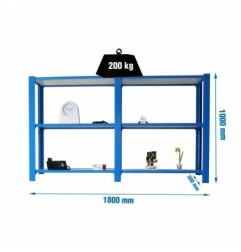 PACK OFFICLICK 3/300 WOOD I+A AZUL/BLANCO