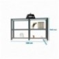 PACK OFFICLICK 3/400 METAL I+A ANTRACITA/GALVA