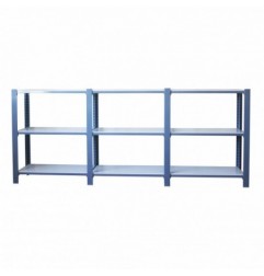 PACK OFFICLICK 3/400 METAL I+A+A OSCURO/BLANCO