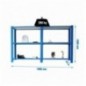 PACK OFFICLICK 3/400 WOOD I+A AZUL/BLANCO