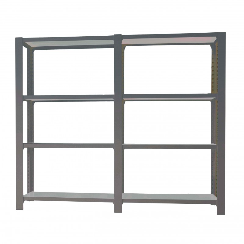 PACK OFFICLICK 4/300 METAL I+A ANTRACITA/BLANCO