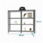 PACK OFFICLICK 4/300 METAL I+A ANTRACITA/GALVA