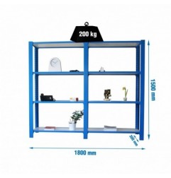 PACK OFFICLICK 4/300 WOOD I+A AZUL/BLANCO