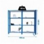 PACK OFFICLICK 4/300 WOOD I+A AZUL/BLANCO
