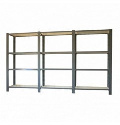 PACK OFFICLICK 4/300 WOOD I+A+A ANTRACITA/BLANCO