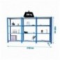 PACK OFFICLICK 4/300 WOOD I+A+A AZUL/BLANCO