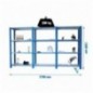 PACK OFFICLICK 4/400 METAL I+A+A AZUL/BLANCO