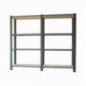 PACK OFFICLICK 4/400 WOOD I+A ANTRACITA/BLANCO