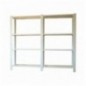 PACK OFFICLICK 4/400 WOOD I+A BLANCO/BLANCO