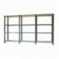 PACK OFFICLICK 4/400 WOOD I+A+A ANTRACITA/BLANCO