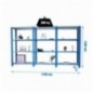 PACK OFFICLICK 4/400 WOOD I+A+A AZUL/BLANCO
