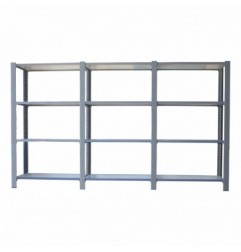 PACK OFFICLICK 4/400 WOOD I+A+A GRIS/BLANCO