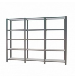PACK OFFICLICK 5/300 METAL I+A+A ANTRACITA/BLANCO