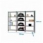 PACK OFFICLICK 5/300 METAL I+A+A ANTRACITA/GALVA