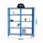 PACK OFFICLICK 5/300 WOOD I+A AZUL/BLANCO