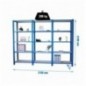 PACK OFFICLICK 5/300 WOOD I+A+A AZUL/BLANCO