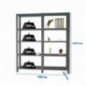 PACK OFFICLICK 5/400 METAL I+A ANTRACITA/ANTRACITA