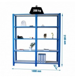 PACK OFFICLICK 5/400 WOOD I+A AZUL/BLANCO