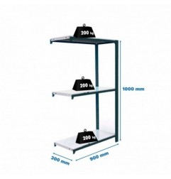 OFFICLICK 3/300 METAL A.M. ANTRACITA/BLANCO