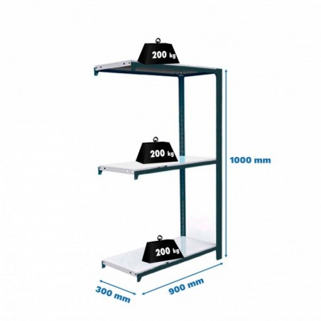 OFFICLICK 3/300 METAL A.M. ANTRACITA/BLANCO