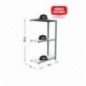 OFFICLICK 3/300 METAL A.M. GRIS/BLANCO