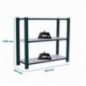 OFFICLICK 3/300 METAL I.M. ANTRACITA/BLANCO