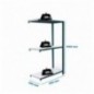 OFFICLICK 3/400 METAL A.M. ANTRACITA/BLANCO