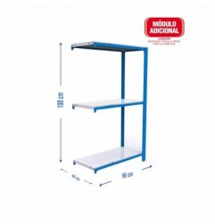 OFFICLICK 3/400 METAL A.M. AZUL/BLANCO