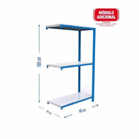 OFFICLICK 3/400 METAL A.M. AZUL/BLANCO