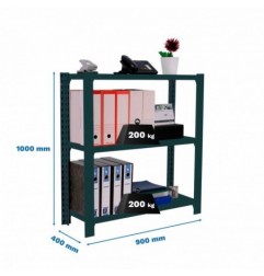 OFFICLICK 3/400 METAL I.M. ANTRACITA/ANTRACITA
