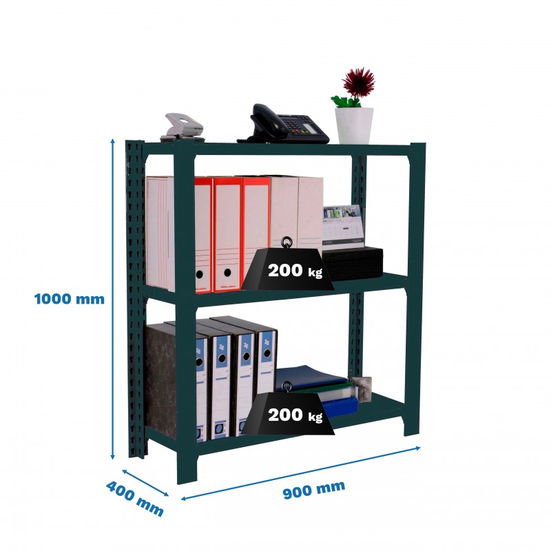 OFFICLICK 3/400 METAL I.M. ANTRACITA/ANTRACITA