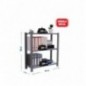 OFFICLICK 3/400 METAL I.M. GRIS/BLANCO